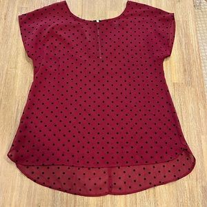 Bobeau Short Sleeve Top